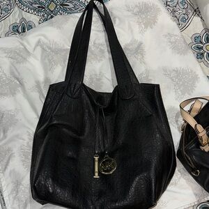 Michael Kors Textured Black Tote